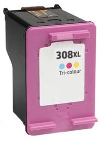 Remanufactured HP 308XL High Capacity Colour Ink Cartridge